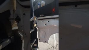 Летний душ в фуре.