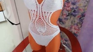 ВЯЖЕМ КРАСИВЫЙ КУПАЛЬНИК КРЮЧКОМ.ПОДРОБНЫЙ МК.