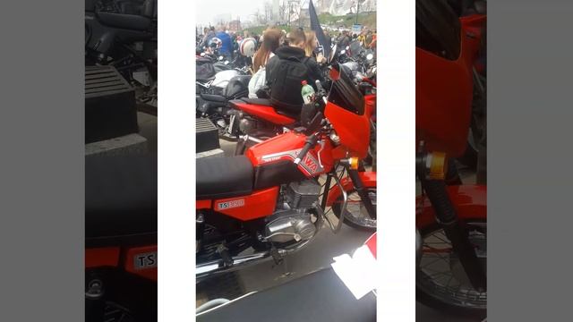 Открытие мото сезона 2021. Ява клуб Владивосток. смотреть онлайн