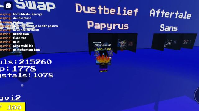 (rebalance!) undertale : the fate of the Multiverse - Dust belief papyrus and phantom Sans смотреть онлайн