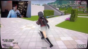 YANDERE SIMULATOR 1980 устранение Комако Фунакоши девятой соперницы посредством понижения репутации