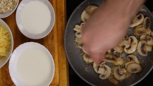 Овсянка с грибами и сыром - готовим вкусную несладкую овсяную кашу