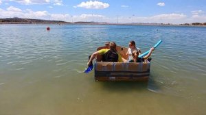 DIY Cardboard Boat!