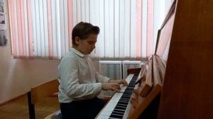 Д.Кабалевский. Сонатина. Исп. Кирилл, 3 класс