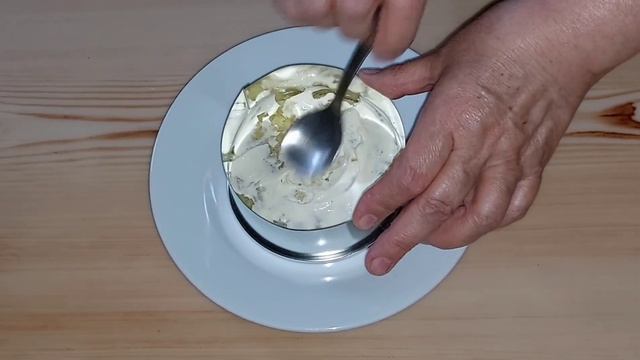 Салат "Нежность / Простой и бюджетный салат с бужениной и сыром!