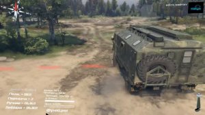 SpinTires ! Изучаем карту вулкан  ! #2