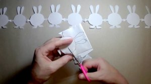Как сделать ГИРЛЯНДУ «КРОЛИК КРОШ из СМЕШАРИКОВ» своими руками из бумаги А4