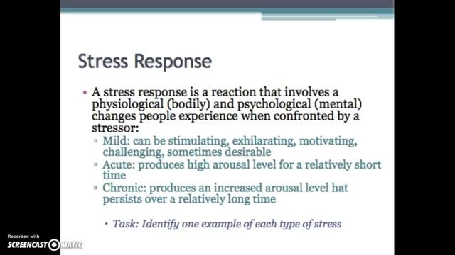 3.1 Stress overview