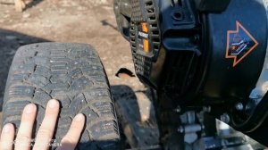 Колеса R13 на Мотоблок Патриот. Часть 2