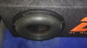 дикий флекс и ход у сабвуфера Dl audio Phoenix Sport 12