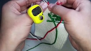 Мастер класс по вязанию следков "Тюльпаны" часть1/Master class on knitting footprints "Tulips" part