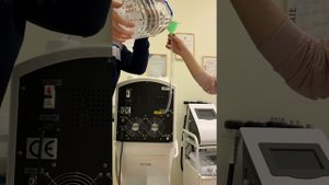 Как менять дистиллированную воду в диодном лазере FG200B