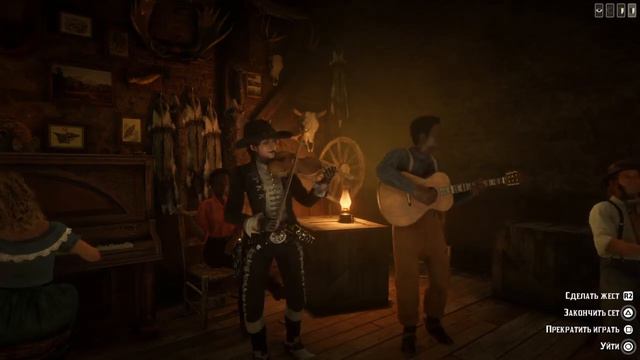 Red Dead Online - Скрипка в баре смотреть онлайн