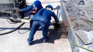 Четырех шланговый домкрат для натяжения арматуры и стальных канатов PAUL