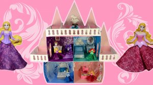 Замок принцесс Дисней своими руками из картона