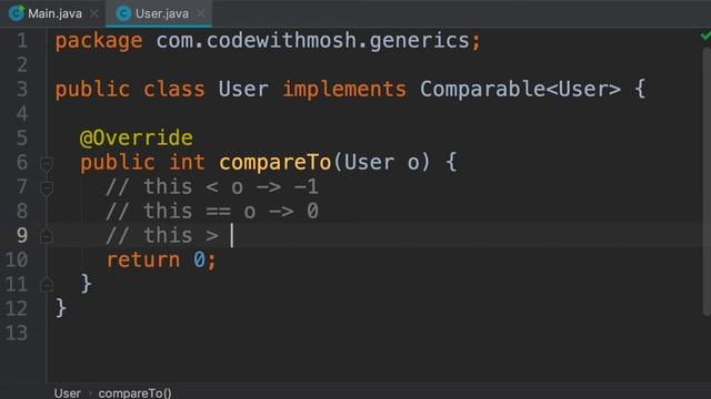 141 Comparable Interface смотреть онлайн