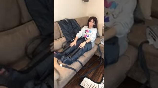 Видео отзыв об аппарате для прессотерапии от Иды Достман. смотреть онлайн