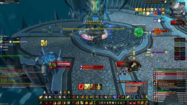 Sindragosa 10 Normal - Paladin Solo Tank POV смотреть онлайн