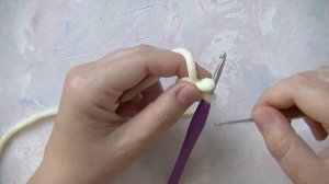 Как вязать КОЛЬЦО АМИГУРУМИ КРЮЧКОМ ИЗ ПЛЮШЕВОЙ ПРЯЖИ