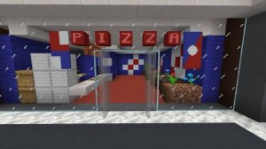 Город в майнкрафт - Торговый центр ТРЦ [ 30 ] БОНУС КАРТА ГОРОДА