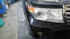 Lend Cruiser 200 снять интеркулер