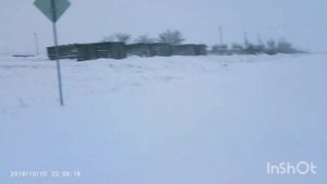 Казахстан. Атбасарский район. Село Беис-Хазрет (Митрофановка) Утро 5 января 2024