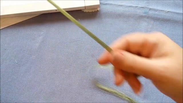 Мастер-класс. Вышивка полевого букета. Часть 4. Ковыль 1. смотреть онлайн