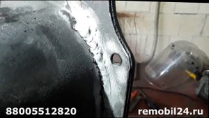 ремонт поддона грузовика герметизация трещины remobil24 ru repair pallet truck + crack 08 04 18