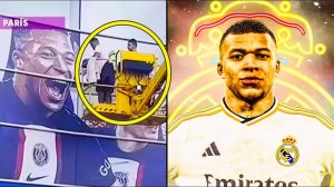 PSG DESTROY MBAPPE PICTURES NEAR THE STADIUM! Kylian continues to be bullied over transfer to Real!