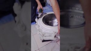 ремонт неразборного бака СМА часть 1