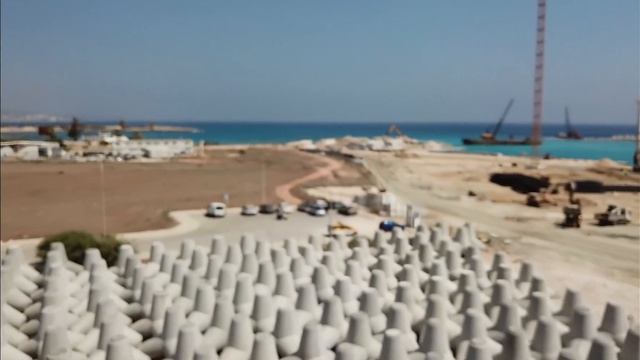 Морские берегозащитные сооружения. Берегоукрепление тетраподами