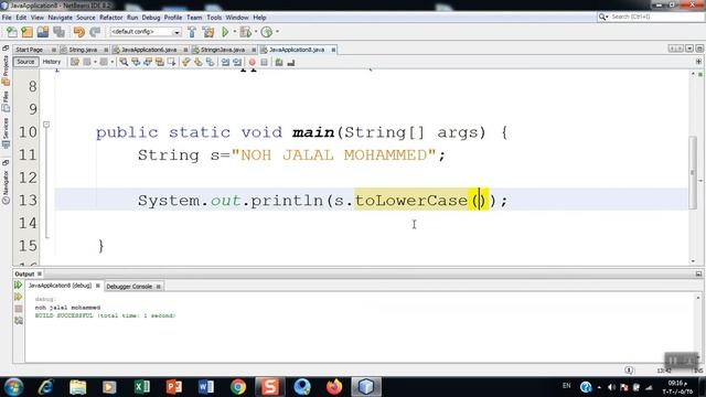 39- tolowercase and touppercase in java string смотреть онлайн