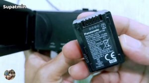 Cara Lepas Pasang Baterai Handycam Panasonic HC V180