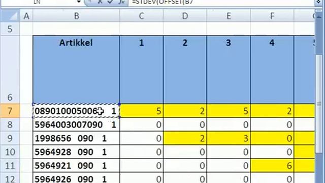 YTLE#105: Excel OFFSET for Dynamic Range in Function смотреть онлайн