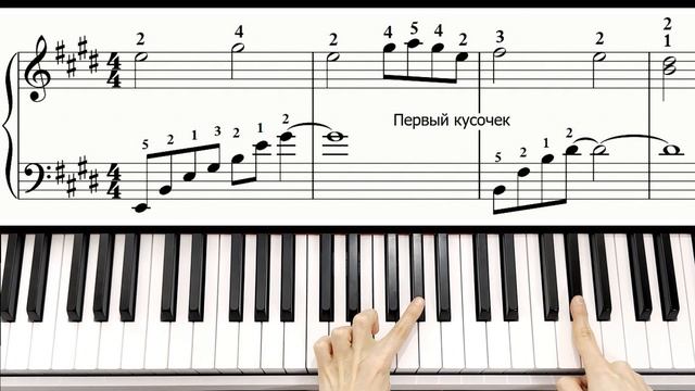 Музыка Для ЛЮБИМОГО Человека На Пианино ? УРОК + НОТЫ (For You) Как Играть Jurrivh