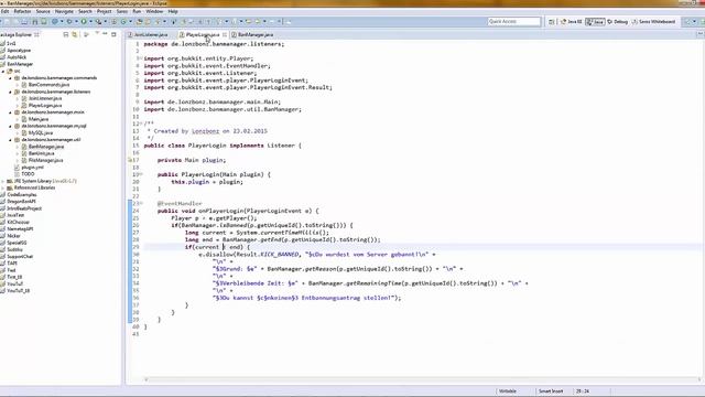 ► Events & ausgiebiges Testen! [4/5] | Spigot 1.8 | MySQL Temp-/Banplugin смотреть онлайн