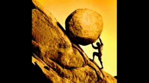 Сизиф толкает камень | 1 час