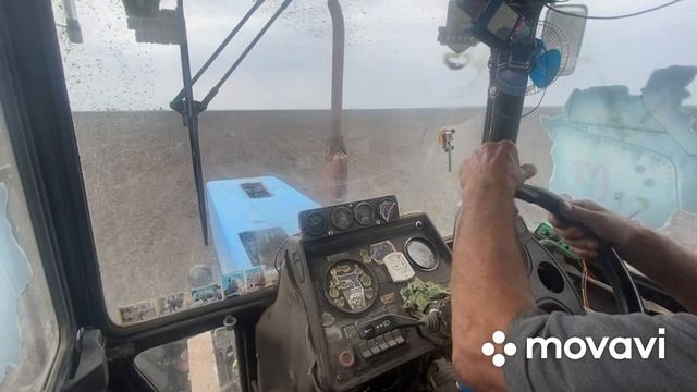 Боронование на кировце К-701 и Мтз и прикатывание посевов на Мтз 82.1