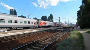 Поезд ТЭП70 - 0341 Волгоград - Москва № 001Ж
