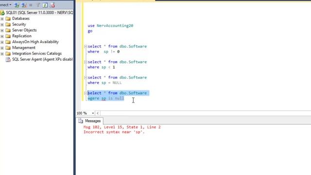 Выборка данных в SQL Server 2012 - Часть 8 смотреть онлайн