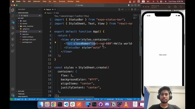 Using TailwindCSS with React Native