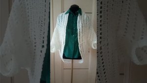 Вязаный Кардиган кокон крючком. Видео. Кардиган. Свитер. Накидка.