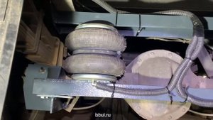 Пневмоподвеска Ивеко Дейли 50с15 с выносом с задней оси