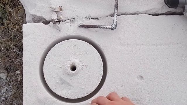 Приспособа для сверления больших отверстий в газоблоке своими руками