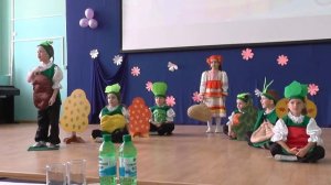 Сценка - овощная грядка 2016 г.