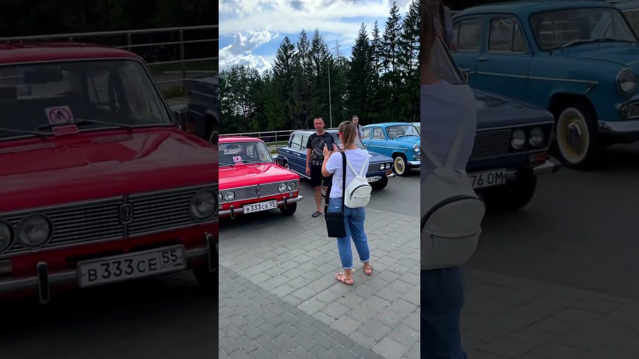Смотри большое видео про ретро пробег на День города #ретроавто #ретро #педальныймосквич #москвич