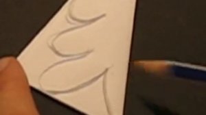 Как вырезать красивую снежинку из бумаги  Пошагово  Снежинка26