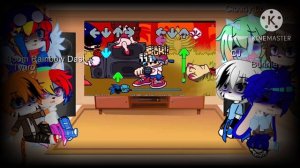 Me and my friends react to sonic.EXE fnf part 1