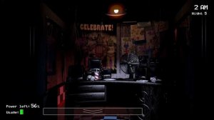 Все аниматроники охотятся за мной. Прохожу 5 ночь фнафа.