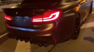 BMW F90 M5 Competition пайпы+акропович